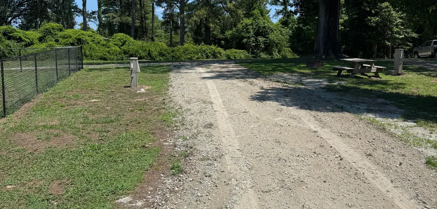 RV Site 14 at Magnolia Lane Campground