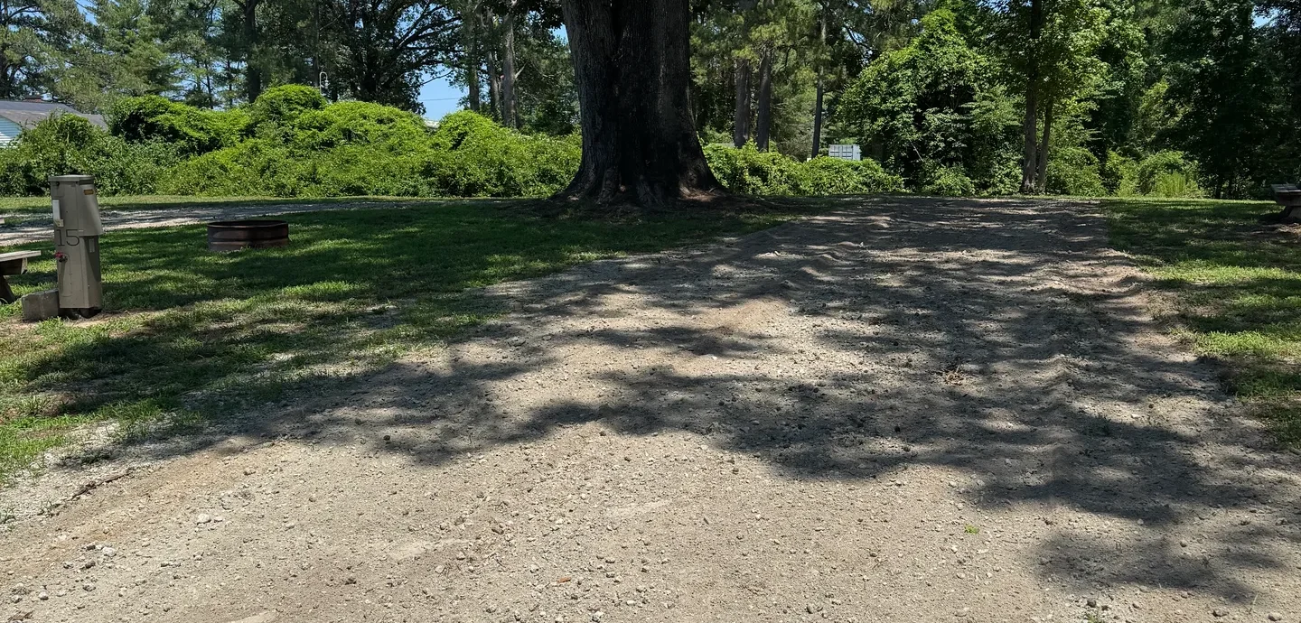 RV Site 15 at Magnolia Lane Campground