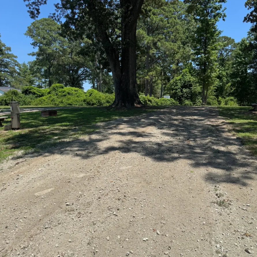 RV Site 15 at Magnolia Lane Campground