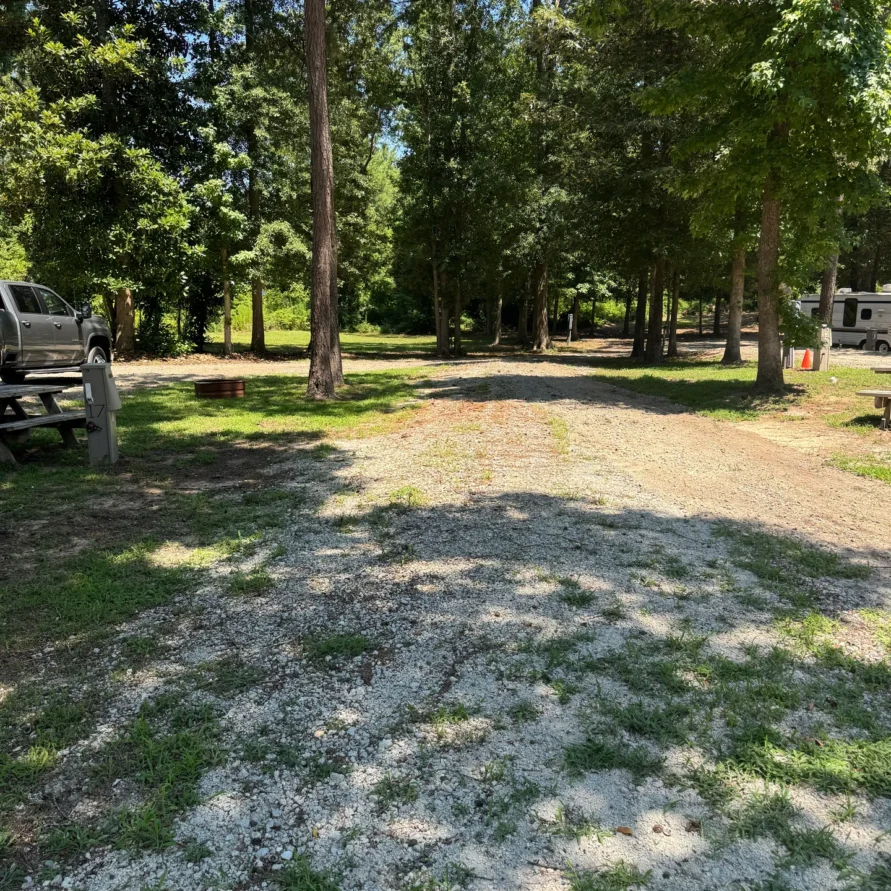 RV Site 17 at Magnolia Lane Campground