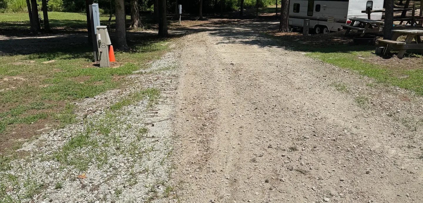 RV Site 18 at Magnolia Lane Campground