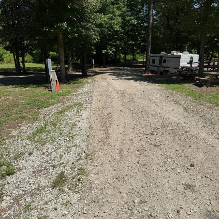 RV Site 18 at Magnolia Lane Campground